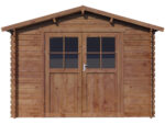 Abri de jardin en bois "Willow" - 9,3 m² - 28 mm - Marron