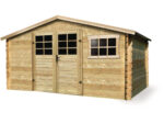 Abri jardin bois traditionnel - 11.56 m2 - 388 x 298 x 218 cm - 28mm