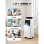 ByteLike Climatiseur mobile simple 7000 BTU 3-en-1