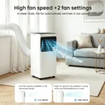ByteLike Climatiseur mobile simple 7000 BTU 3-en-1
