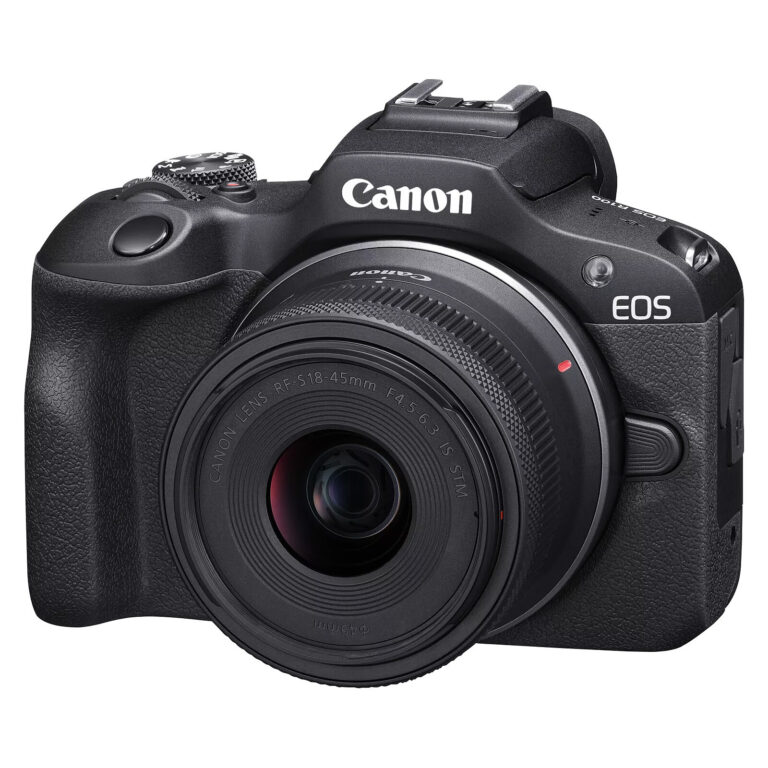 Canon EOS R100 + RF-S 18-45 mm + RF-S 55-210 mm