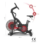 Care Vélo d'appartement Air Bike - - CROSS-AIR - ergomètre