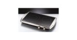 CT 3400/E plaque Noir, Acier inoxydable Comptoir Céramique 2 zone(s), Plaque chauffante