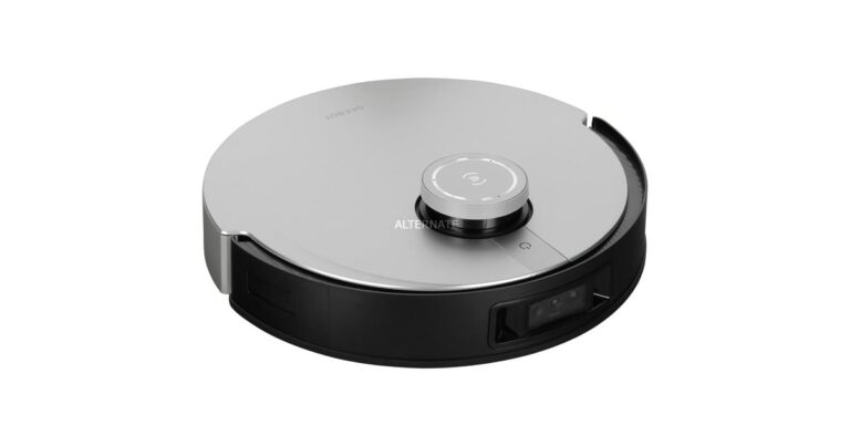 Deebot X1 Plus Noir, Gris, Robot aspirateur