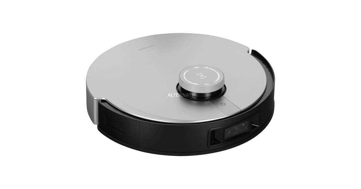 Deebot X1 Plus Noir, Gris, Robot aspirateur