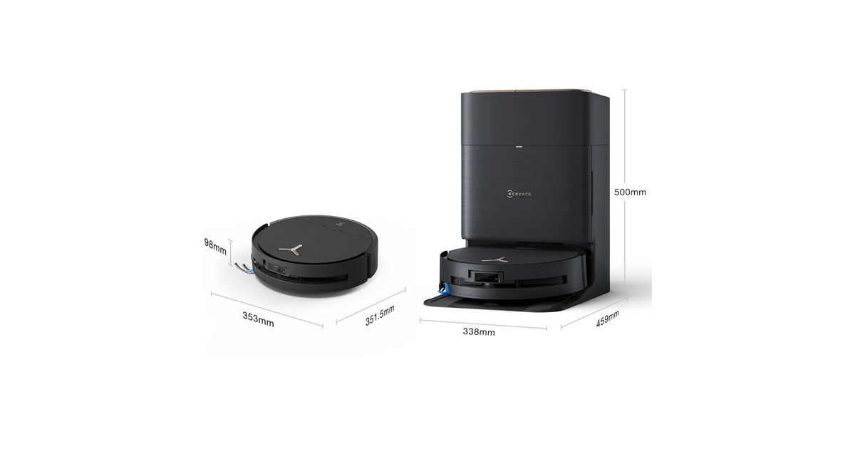 Deebot X9 Pro Omni Noir, Robot aspirateur