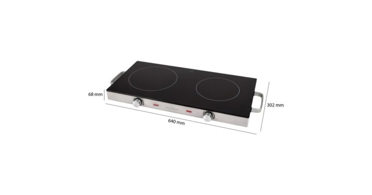 Plaque de cuisson double infrarouge PC-DKP 1211, Plaque chauffante