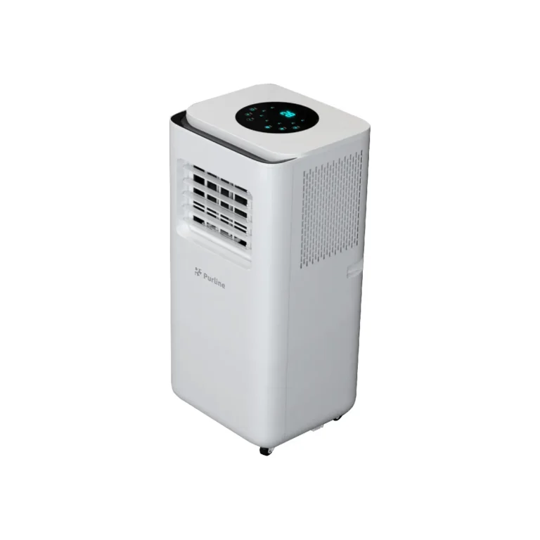 Purline Climatiseur portable 7000 BTU avec déshumidificateur et thermostat 750 W