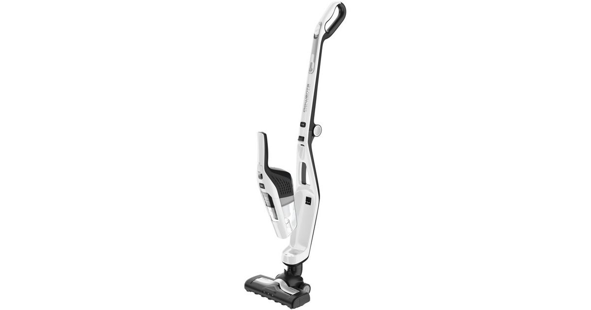 RH6737 Batterie Sec Sans sac 0,6 L Blanc, Aspirateur balais