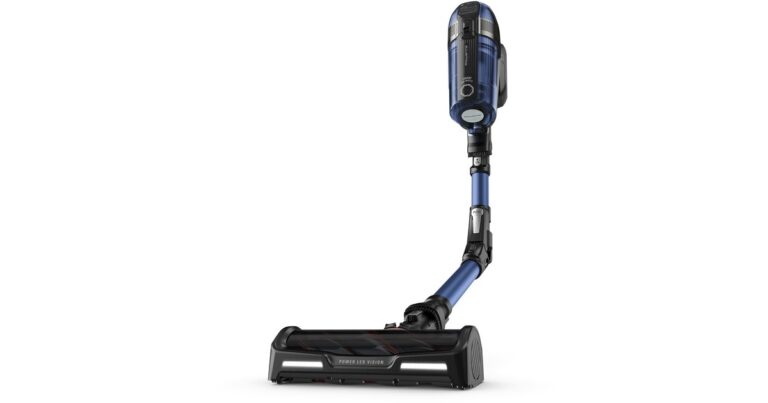 RH98C0 Aspirateur-balai 2 en 1 Batterie Sec&humide Sans sac 0,9 L 320 W Bleu, Gris, Aspirateur balais